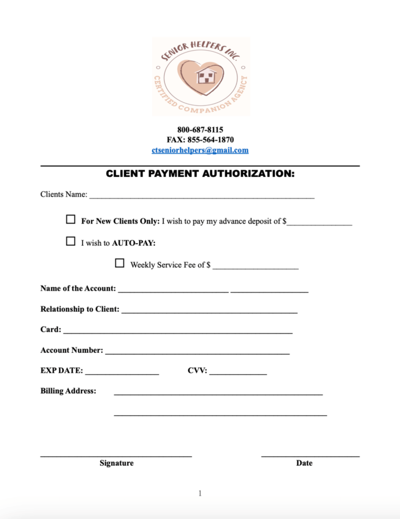 Client Payment Auth
